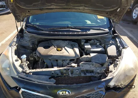 2015 Kia Forte Ex из США, поврежденный, VIN KNAFX4A82F5374443